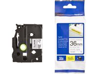 P-Touch Tape TZe-S261 36mm svart/vit