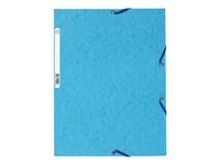 Gummibandsmapp EXACOMPTA 400g A4 turkos