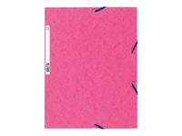 Gummibandsmapp EXACOMPTA 400g A4 rosa