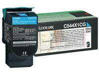 Toner LEXMARK C544X1CG cyan