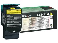 Toner LEXMARK C544X1YG gul