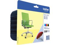 Bläckpatron BROTHER LC229XLVALBPDR 4/FP