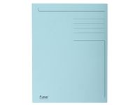 Kartongmapp EXACOMPTA 3-klaff A4 grå