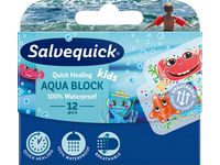 Salvequick Plåster Aqua Block Kids (fp om 12 st)
