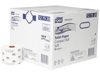 Toalettpapper TORK T6 2-lag vit