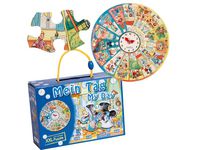 Beleduc Pussel Min Dag, Klockan