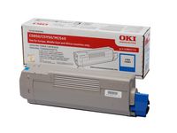 OKI Toner 43865723 cyan