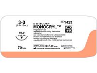 MONOCRYL® Sutur Monocryl 3-0 FS-2 70cm 3 (fp om 36 st)