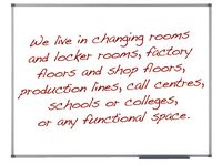 Whiteboardtavla emalj 120x150 cm