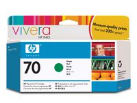 Bläckpatron HP C9457A 70 Grön