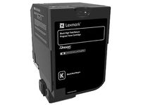 Lexmark Toner LEXMARK 74C2HK0 svart