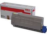 Toner OKI 45396301 gul