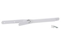 Hygienpåshållare Madame stativ alu. Vit