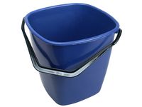 Hink fyrkantig blå 14l
