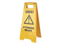 Varningsskylt Städning Pågår, Våta golv