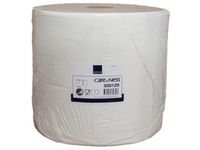 Industritorkrulle med hylsa 1l vit 1000m