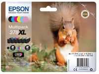 Bläckpatron EPSON T378 C13T37984010 6/FP