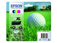 Bläckpatron EPSON T3476 BK/C/M/Y XL 4/FP