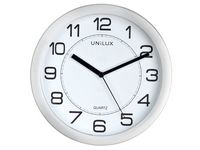 Väggur UNILUX Attraction Grå