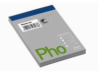 Telefonblock BANTEX A7 100 blad olinjera