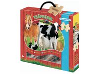 Träpussel Bondgården 6 bitar