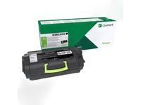 Toner LEXMARK 63B2X00 Svart