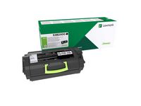 Toner LEXMARK 53B2X00 Svart
