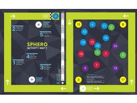 Sphero aktivitetsmatta 1 - Racetrack mat