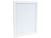 Väggram A3, aluminiumprofil 32mm vit