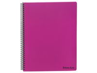 Ant.bok BANTEX A5+ linj rosa
