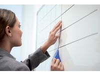 Uppdelningsband Nobo 1,5mmx10 m svart