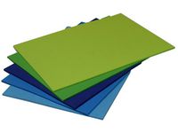 Dekorationskart A4 nyans Blå-Grön 50/FP