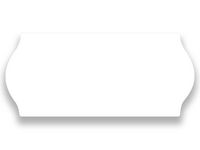 Prisetikett 26x12 G1 vit 6rl/FP