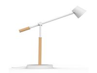 Lampa UNILUX Vicky Vit/Trä