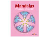 Målarbok Mandalas Prinsessor