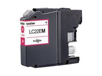 Bläckpatron BROTHER LC22EM Magenta
