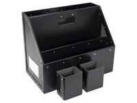 Förvaring med handtag svart