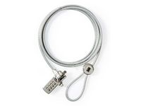 Vajerlås NEDIS Notebook Lås Siffra 1.8m