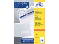 Etikett AVERY 105x41 mm 1400/FP