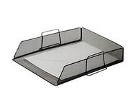 Brevkorg metall 1 fack A4 svart