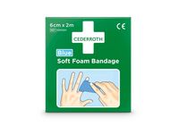 Plåster CEDERROTH Soft Foam beige 6cmx2m