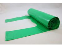 Papperskorgspåse opt. 30L 35my grön25/RL