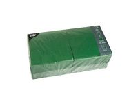 Servett 3-lags 33x33cm mörkgrön 250/FP