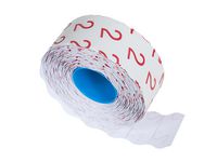 Prisetikett 26x16mm G1 vit 8400/FP