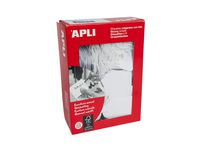 Etikett med snöre 45x65mm 400/FP