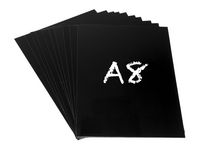 Griffelplast A8 svart 10/FP