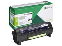Toner LEXMARK B232000 Svart