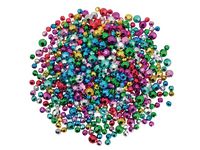 Pärlor facetterade metallic 500gr