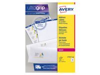 Etikett UltraGrip 63,5x46,6 mm 1800/FP