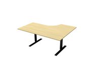 Bord El v 1,6x1,2x0,8x0,6m björkla/svart